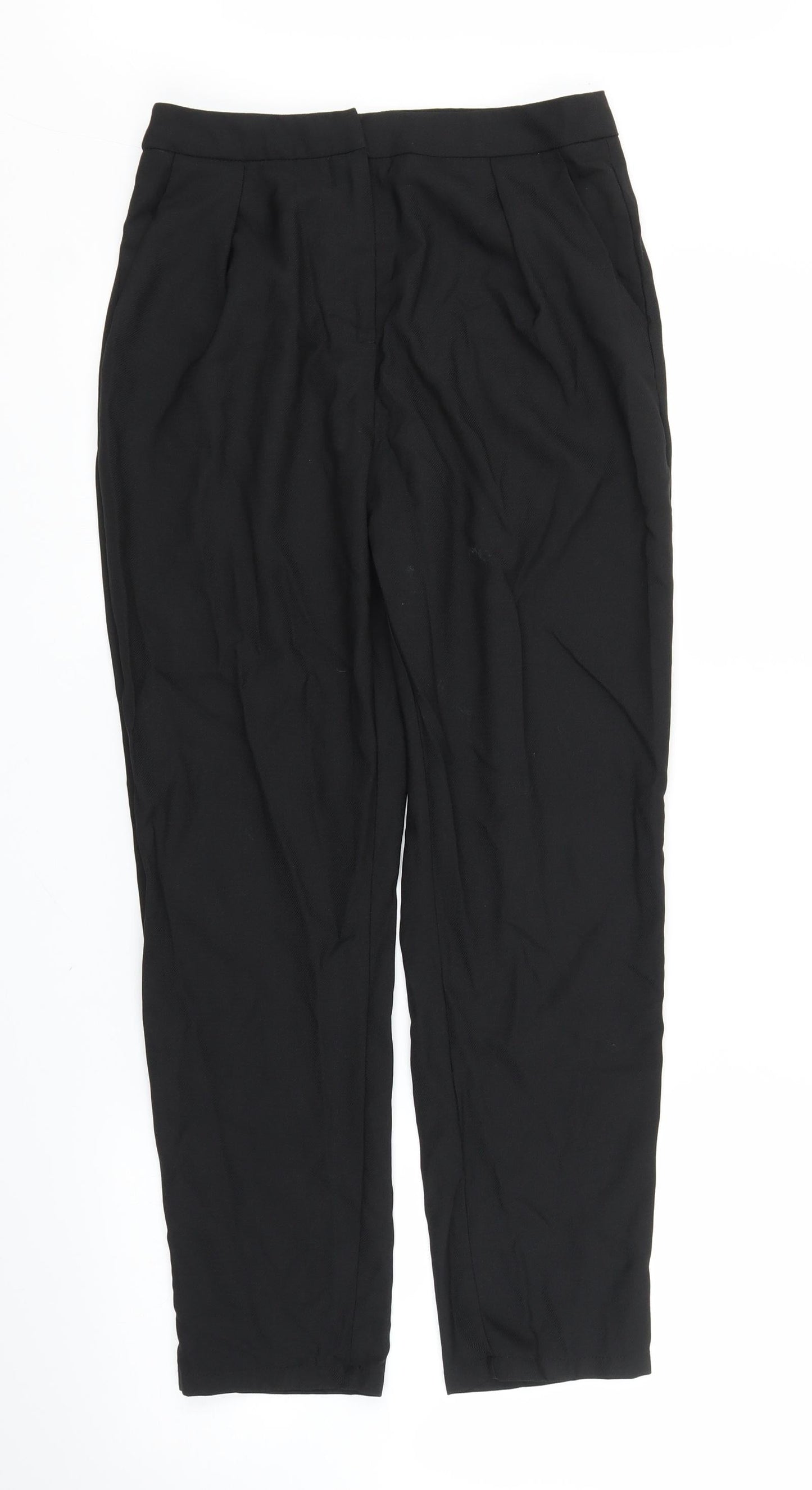 Preworn Womens Black   Trousers  Size M L24 in
