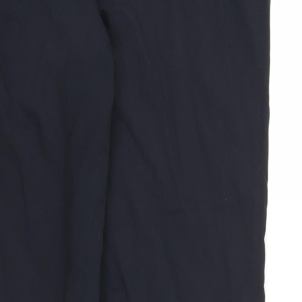 Lebek Womens Blue   Trousers  Size 34 in L27 in