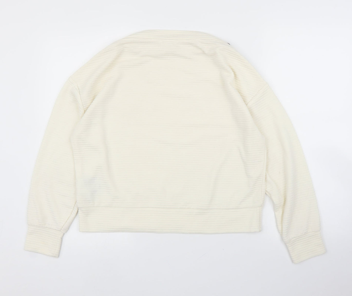 H&M Womens Ivory   Basic Blouse Size S