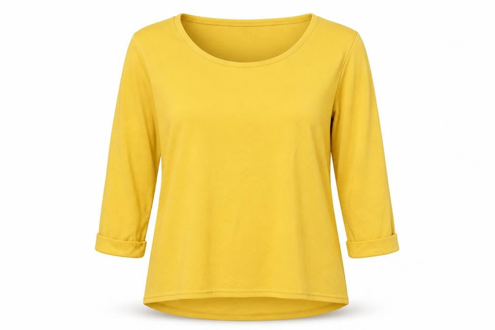 New Look Womens Yellow   Basic Blouse Size 14