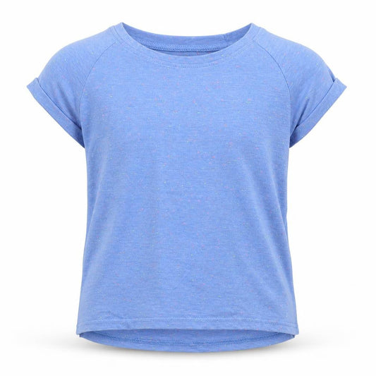 Young Dimension Girls Blue   Basic T-Shirt Size 7-8 Years