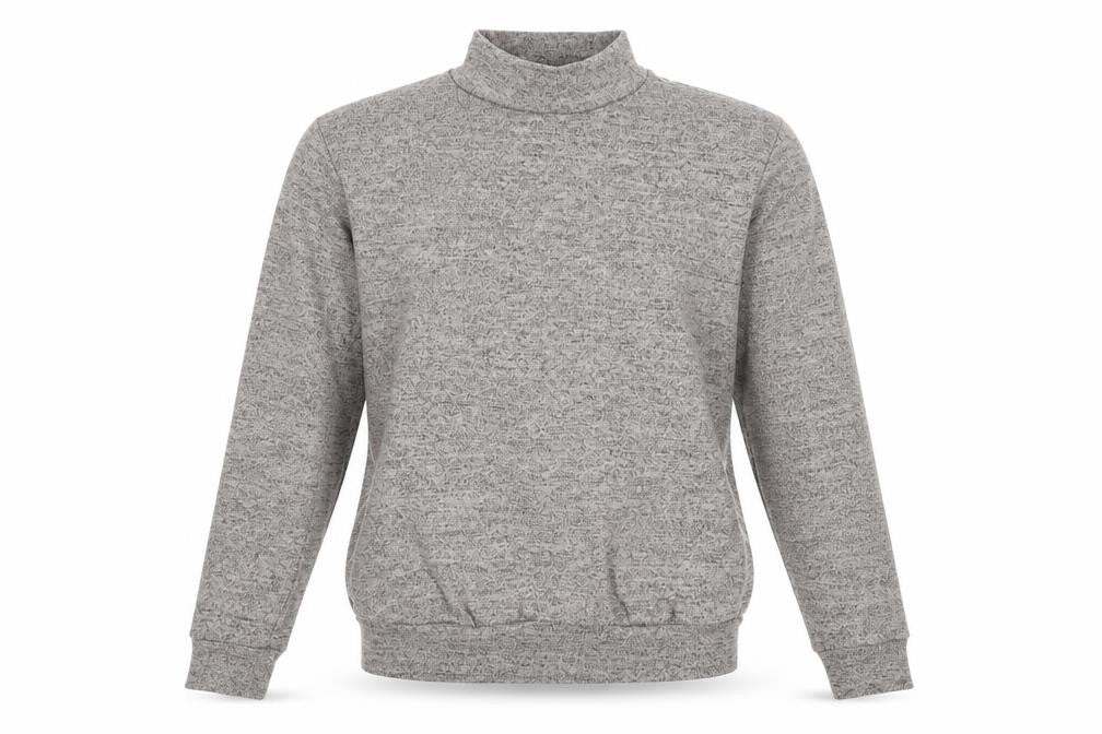 Glitz Womens Grey   Pullover Jumper Size M