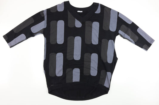 Preworn  Womens Black   Pullover Jumper Size 12