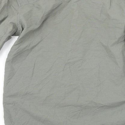 Premium Mens Grey    Button-Up Size S