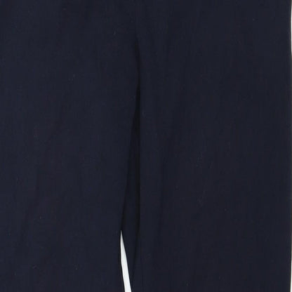 Next  Womens Black   Trousers  Size 10 L26 in