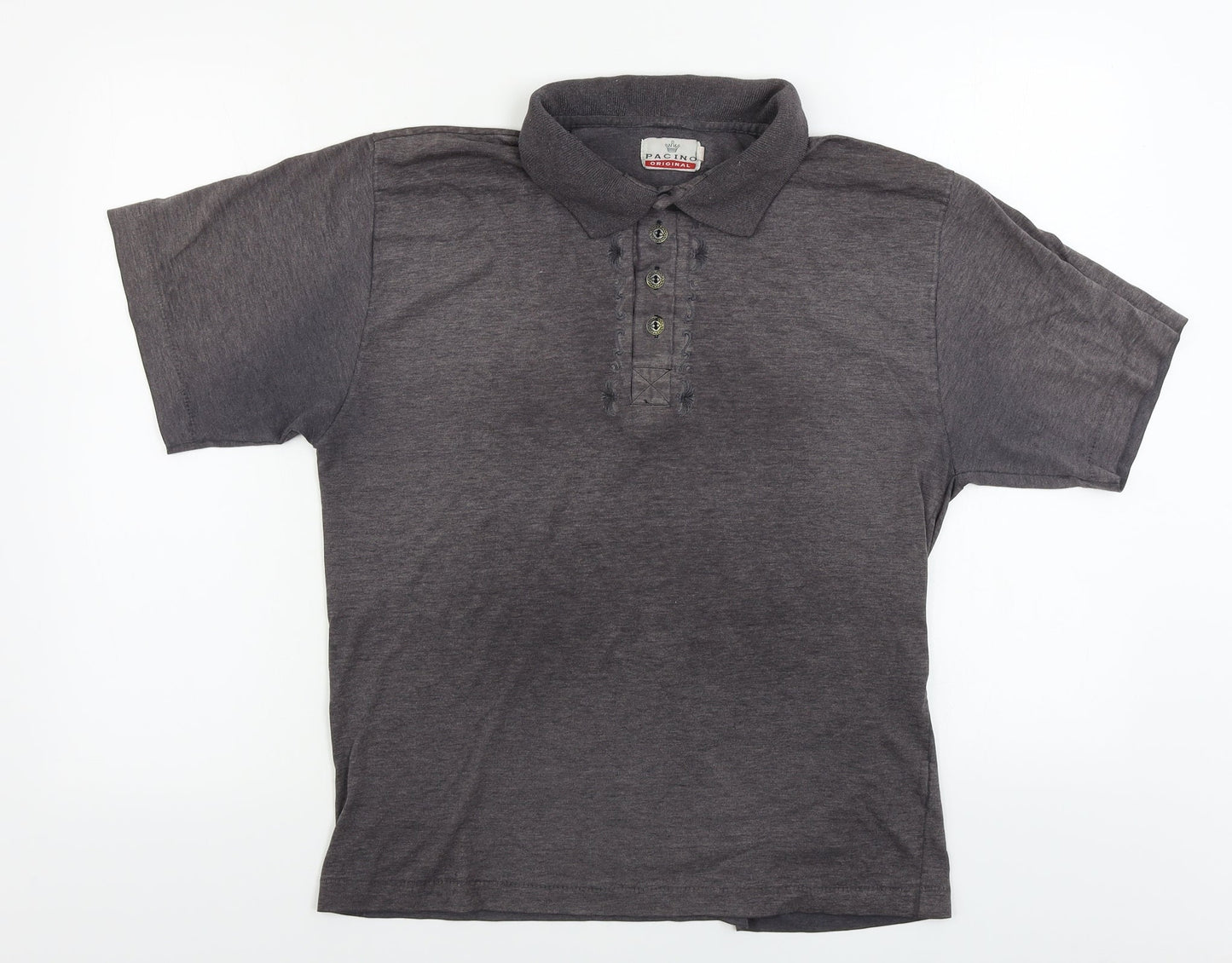 pacino Womens Grey   Basic Polo Size L