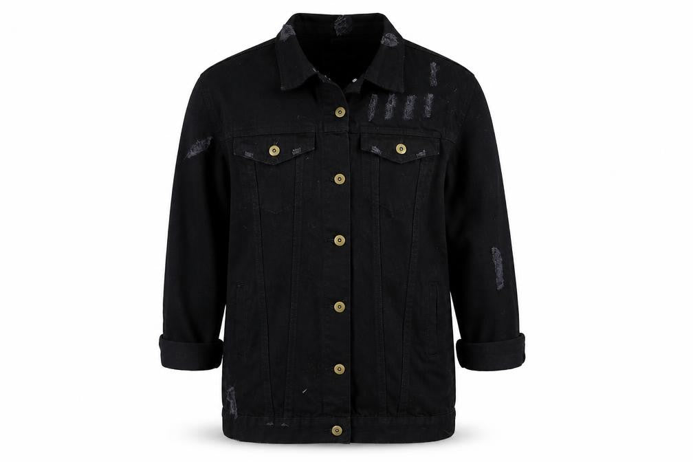 Boohoo Womens Black   Jacket Coat Size 8