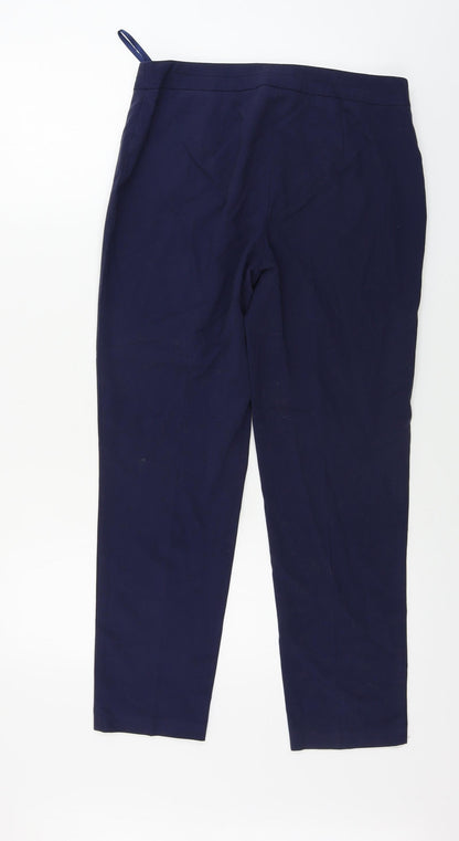 David Jones  Womens Blue   Trousers  Size 10 L24 in
