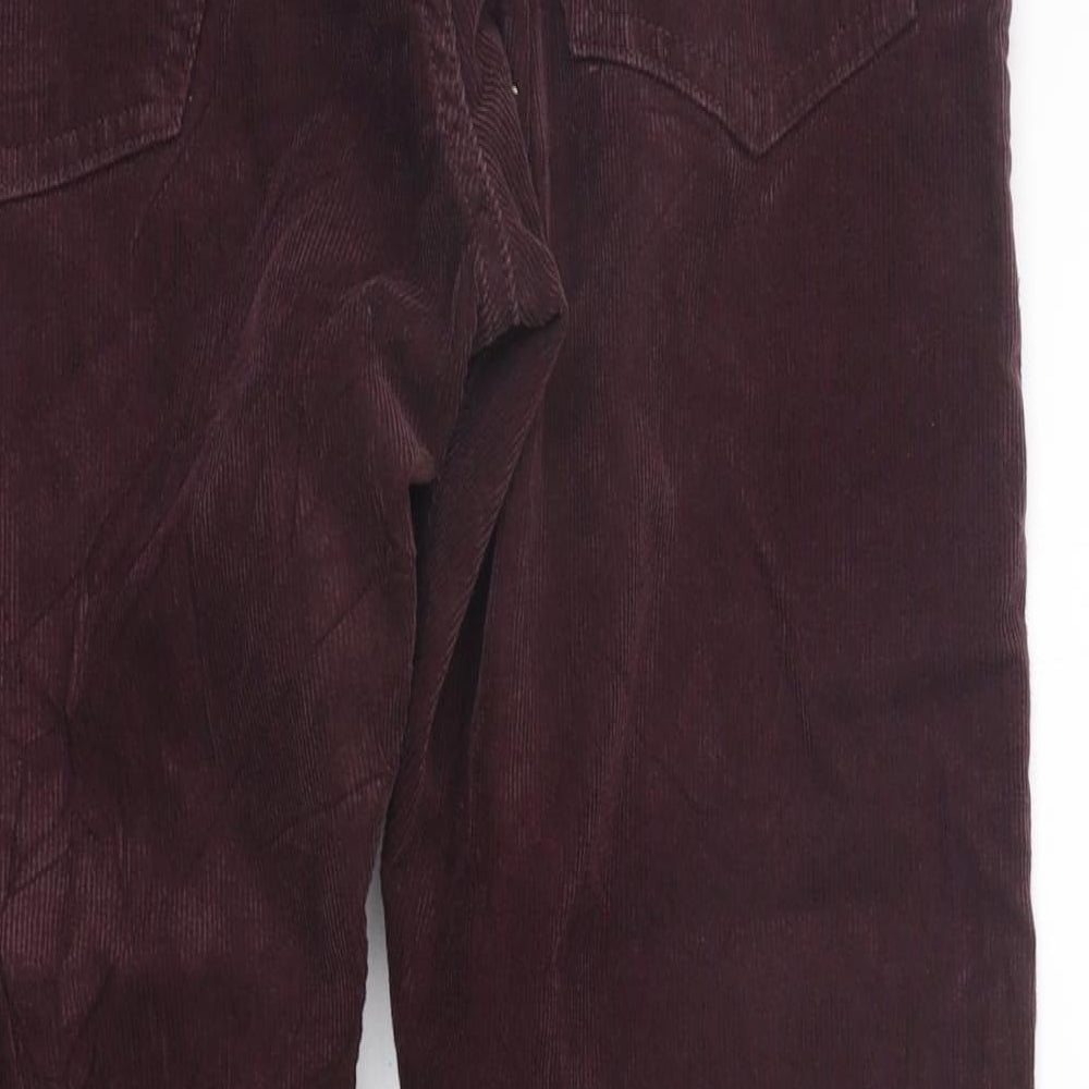 Marks and Spencer Womens Purple   Trousers  Size 36 in L30 in