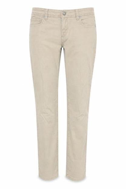 24/7 Womens Beige   Trousers  Size 12 L28 in