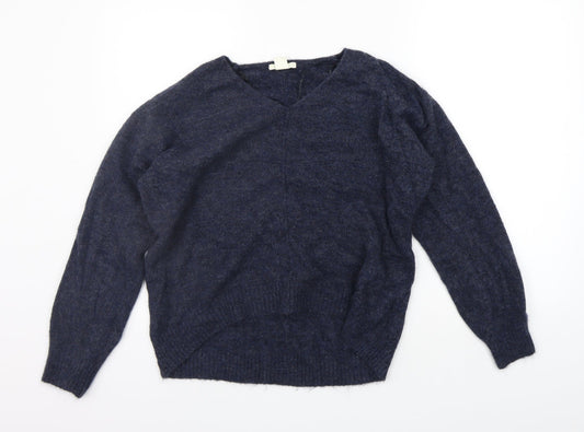 H&M Womens Blue   Pullover Jumper Size XS