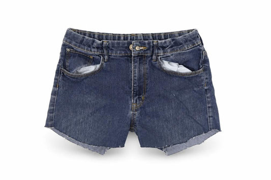 &DENIM Girls Blue   Chino Shorts Size 15 Years