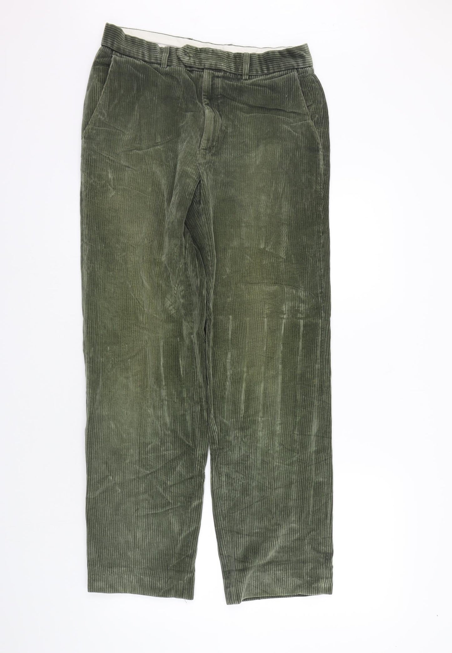 Marks and Spencer Womens Green   Trousers  Size 30 in L29 in