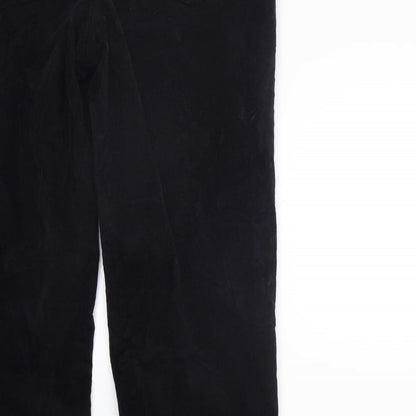Next Womens Black   Trousers  Size 10 L30 in