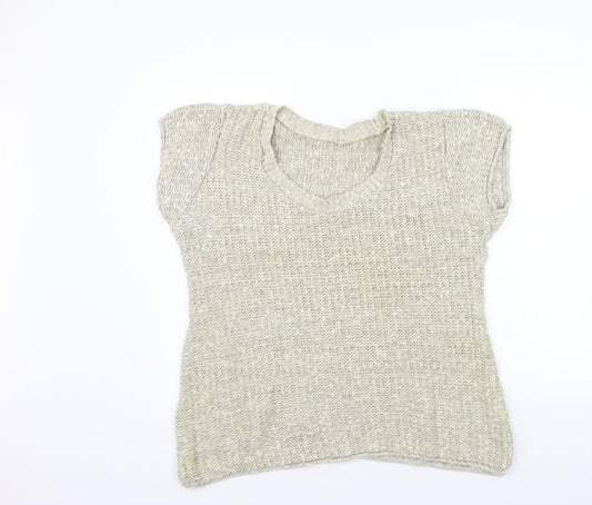 Matalan Womens Beige   Pullover Jumper Size 18