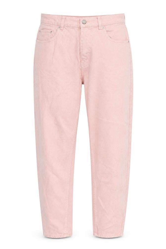 Denim & Co. Womens Pink   Straight Jeans Size 12 L25 in