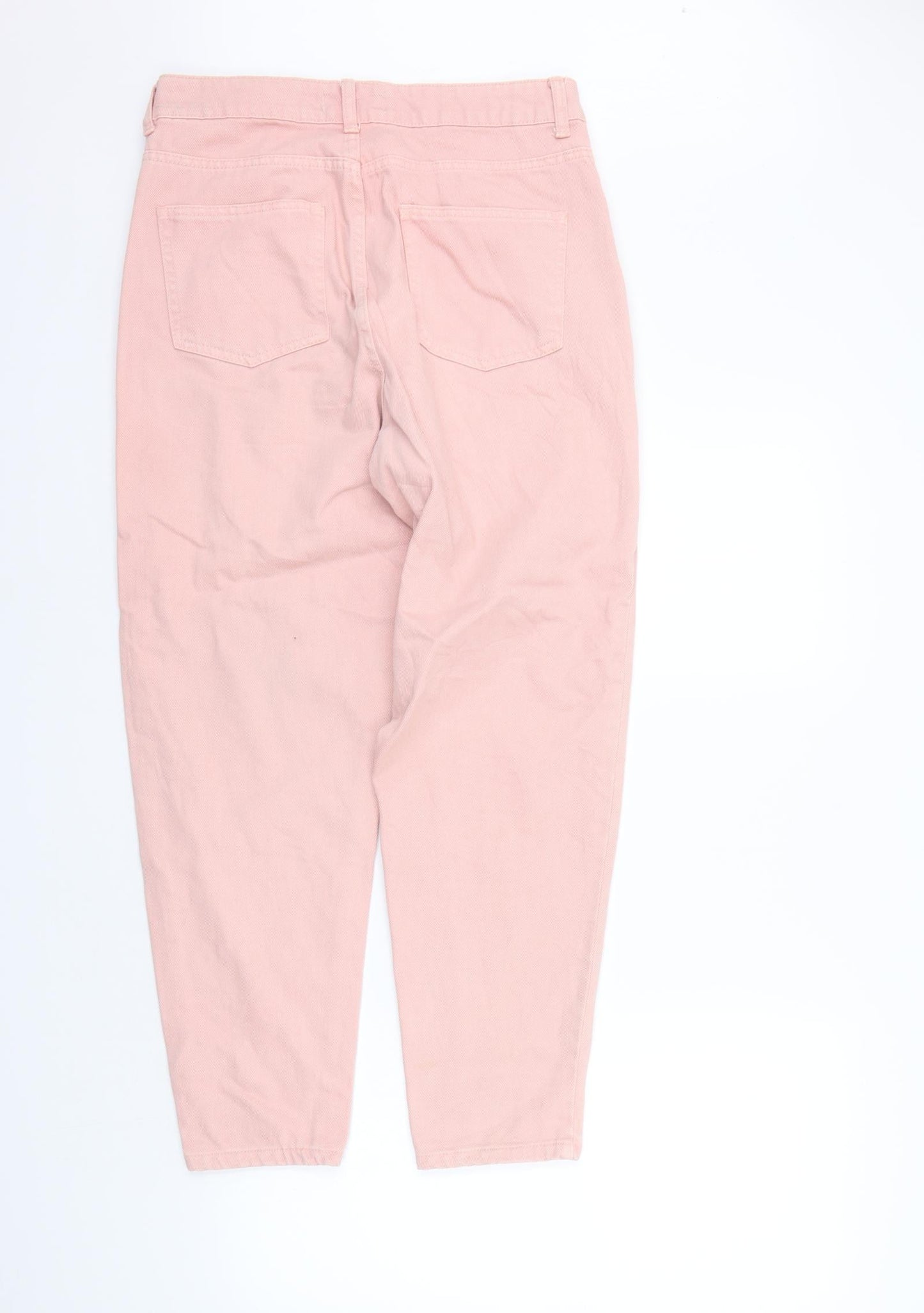 deniem co Womens Pink   Straight Jeans Size 12 L25 in