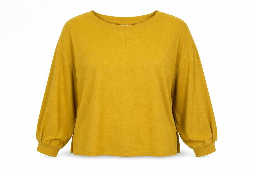 H&M Womens Yellow   Pullover Jumper Size M
