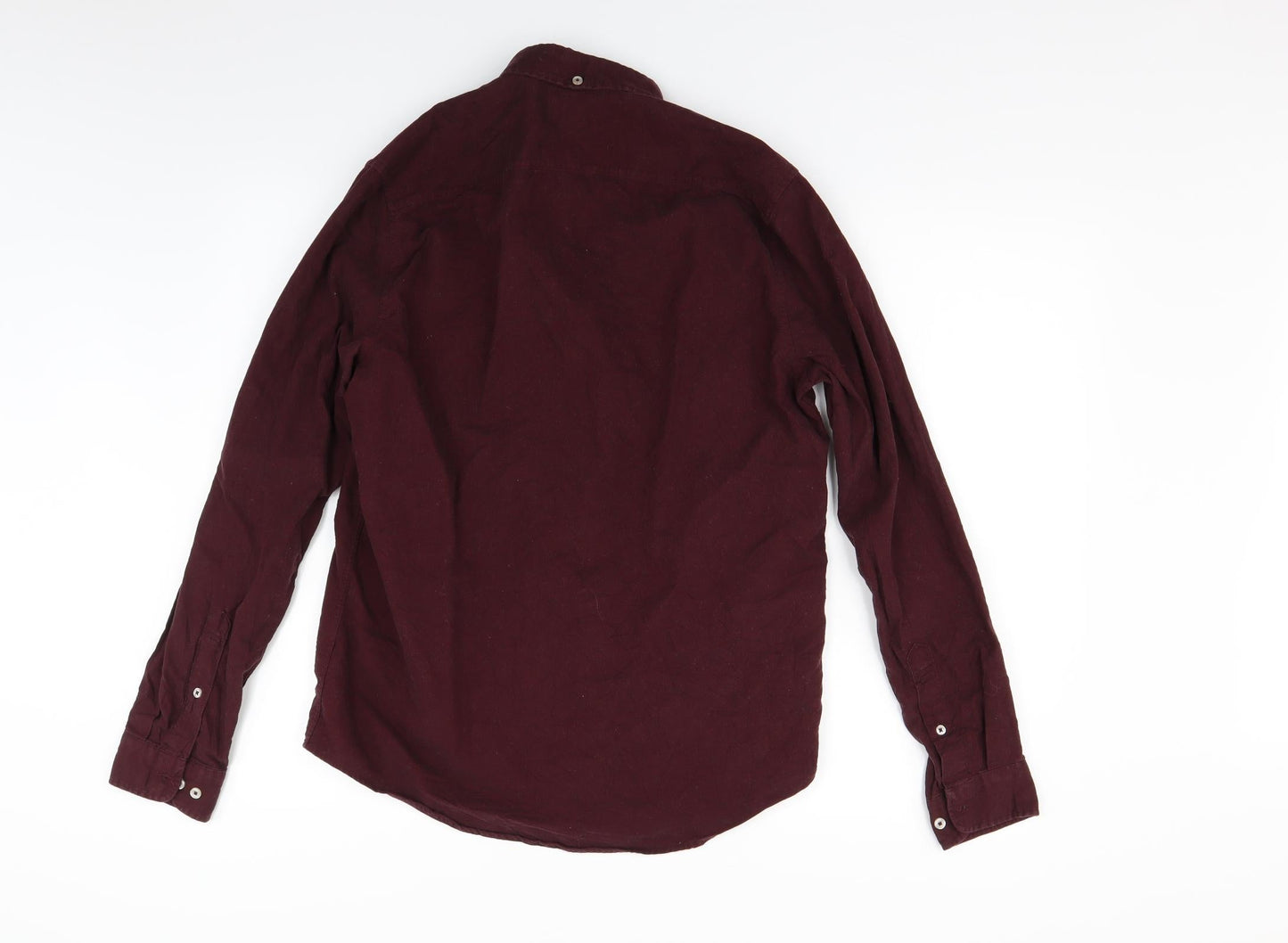 NEXT Mens Red    Button-Up Size S