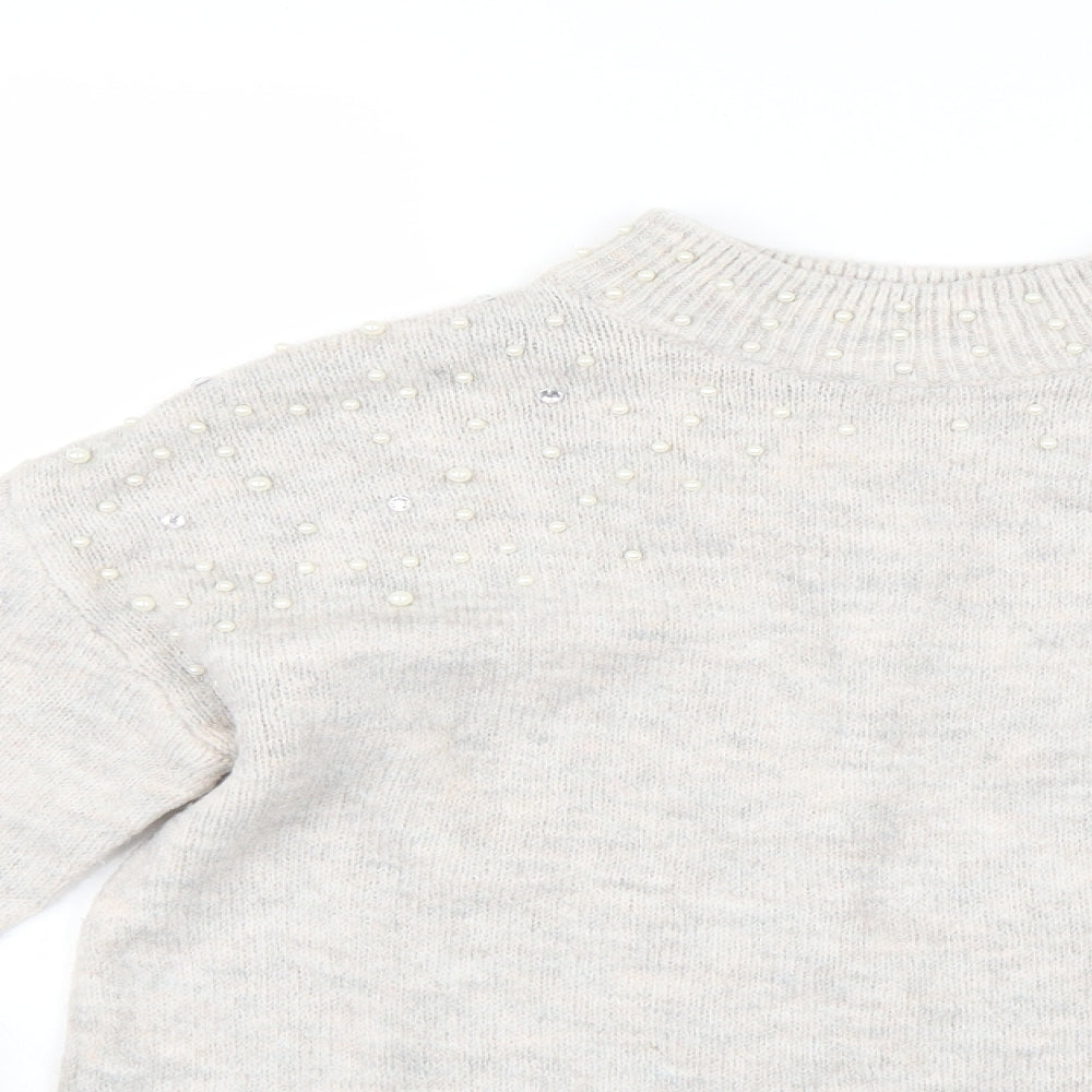 NEXT Womens Grey   Pullover Jumper Size 12