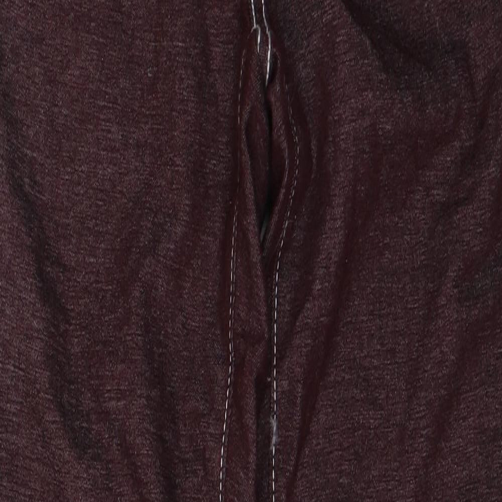 Vicunha Womens Red  Denim Straight Jeans Size 26 in L26 in
