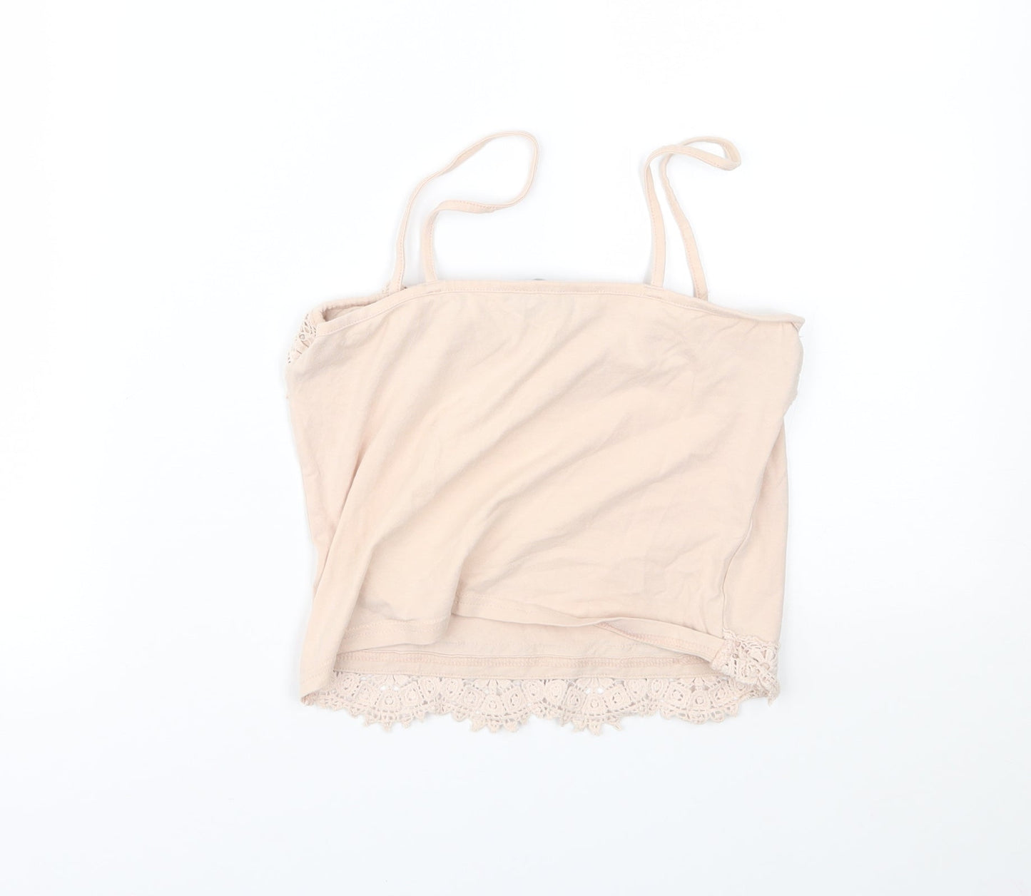 New Look Womens Pink   Cropped Tank Size 10
