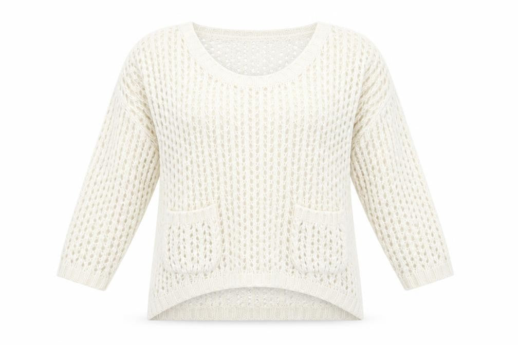 River Island Womens Ivory   Pullover Jumper Size 12