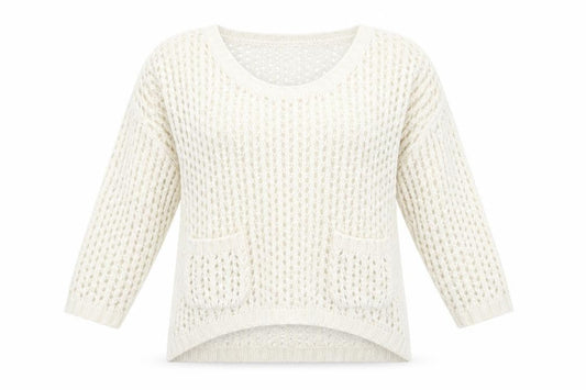River Island Womens Ivory   Pullover Jumper Size 12