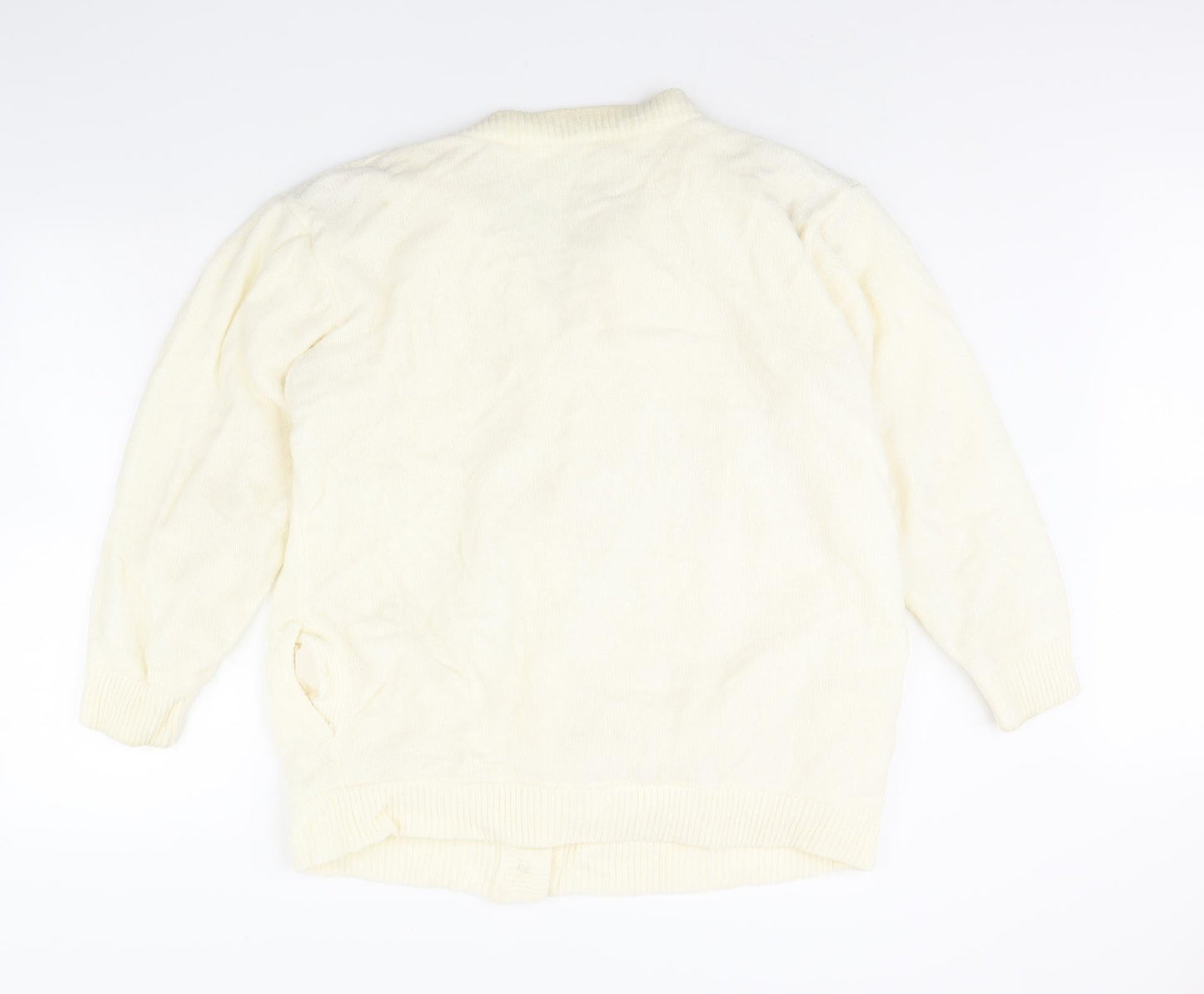 Nutshell Womens Ivory   Jacket  Size L
