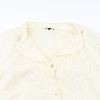 Nutshell Womens Ivory   Jacket  Size L