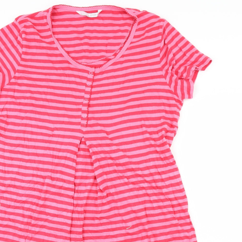 Secret Posessions Womens Red Striped  Maxi  Size 14