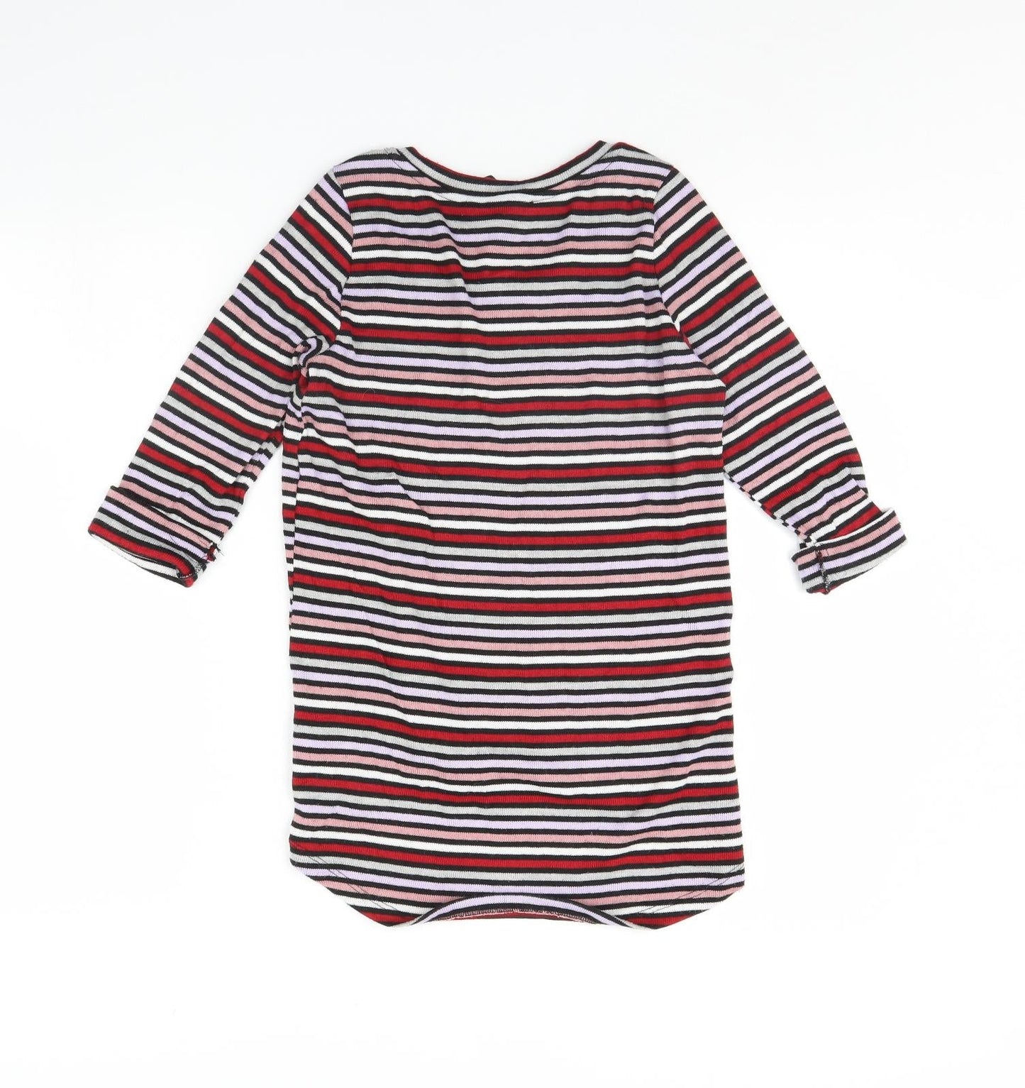 New Look Womens Multicoloured Striped  Pullover Jumper Size 6
