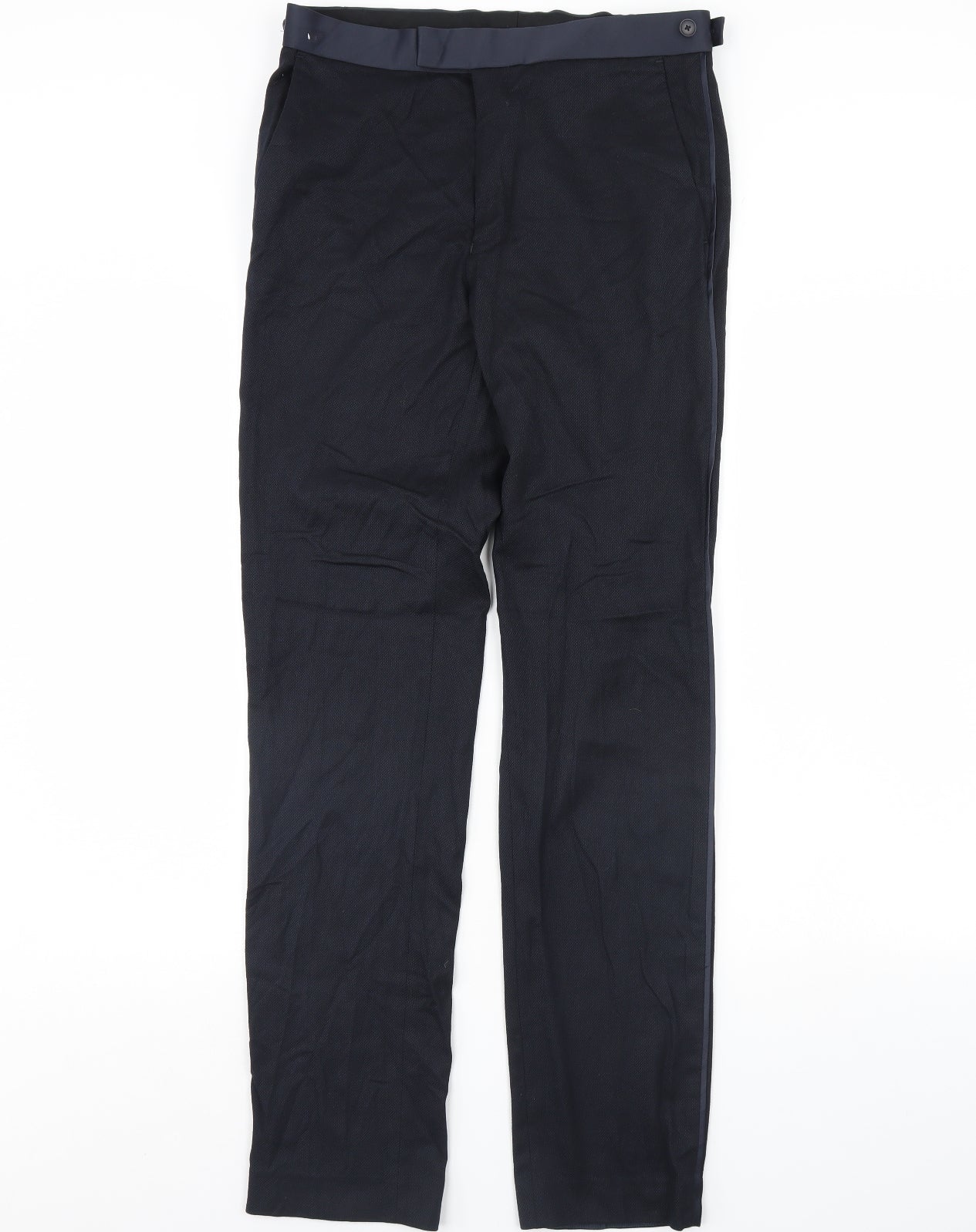 M&s Womens Blue   Trousers  Size 30 in L33 in