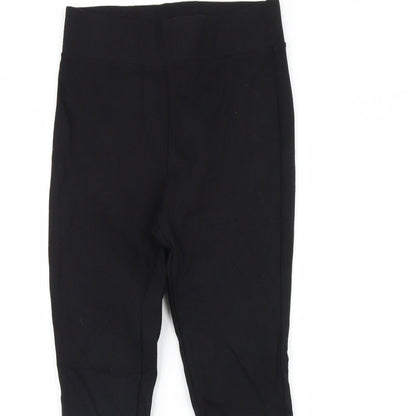 George Womens Black   Trousers  Size 10 L25 in