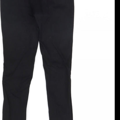 George Womens Black   Trousers  Size 10 L25 in
