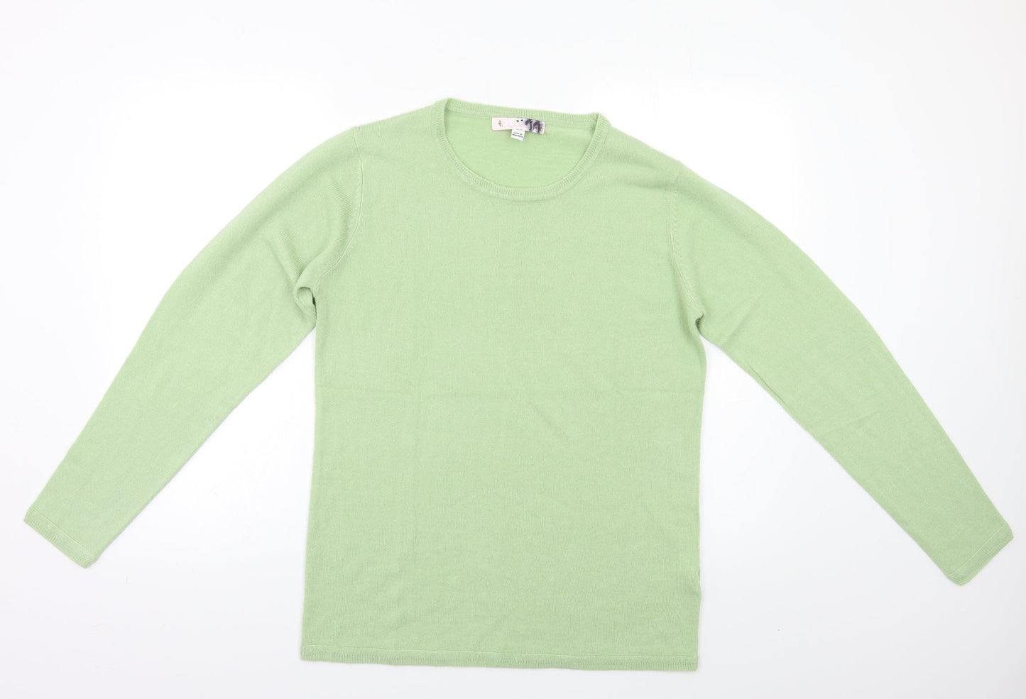 Julipa Womens Green   Pullover Jumper Size 14