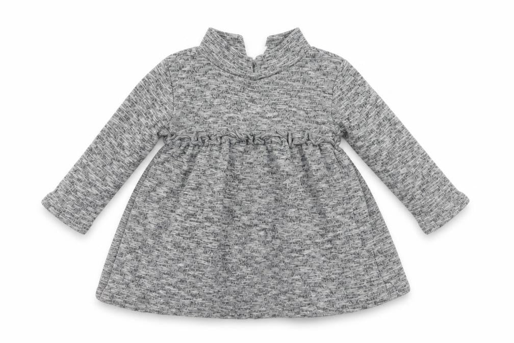 NEXT Baby Grey   Fit & Flare  Size 6-9 Months