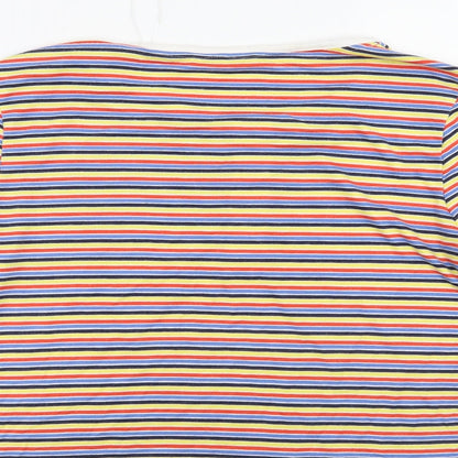 Tu Womens Multicoloured Striped  Pullover Jumper Size S