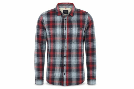 Blend Mens Multicoloured Check   Button-Up Size M