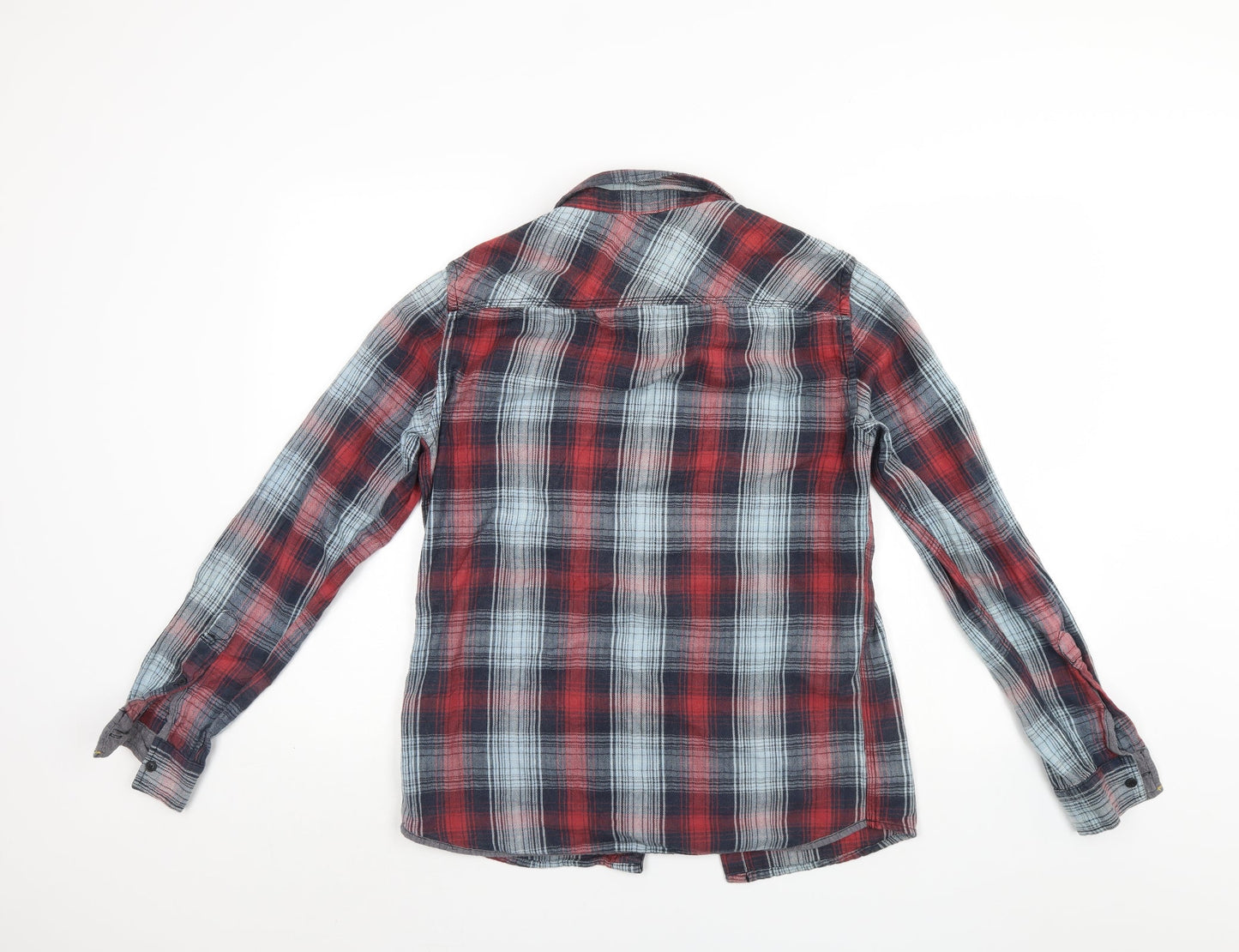 Blend Mens Multicoloured Check   Button-Up Size M