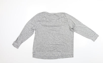 Lounger Bear Womens Grey   Pullover Jumper Size 18