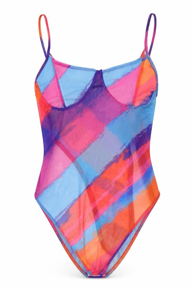 Missyempire Womens Multicoloured   Bodysuit One-Piece Size 12