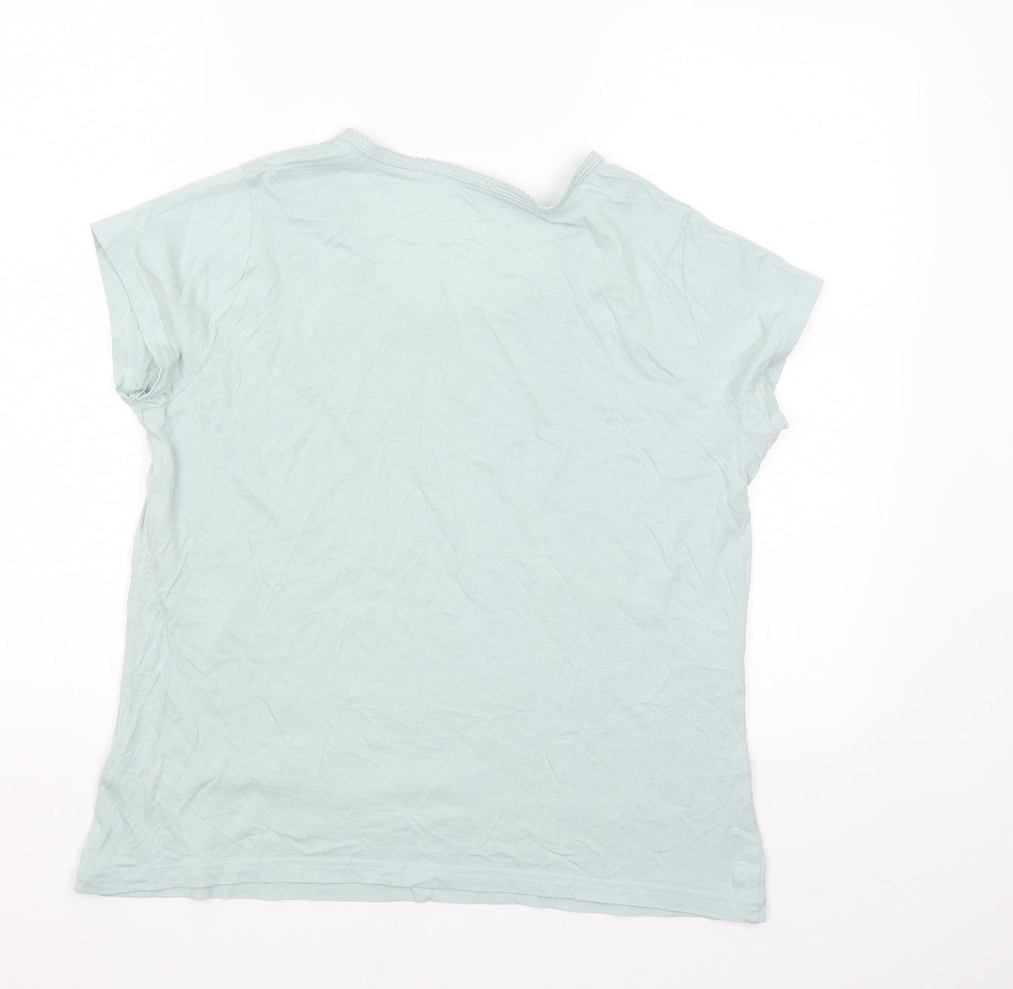 M&S Womens Green   Basic Blouse Size 12