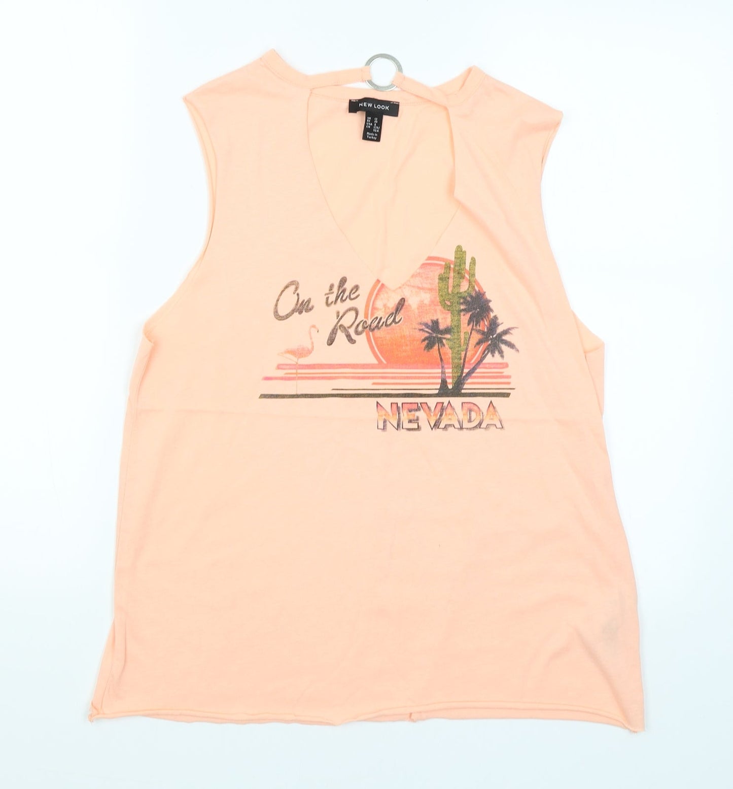 New Look Womens Pink   Basic Blouse Size 12