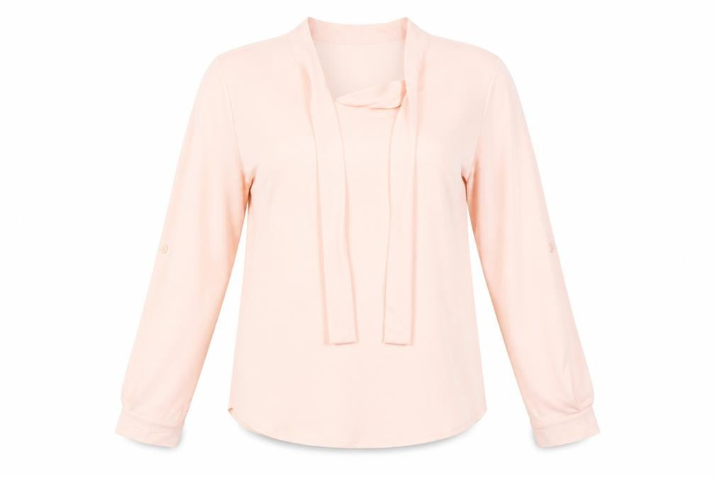 Abollria Womens Pink   Basic Blouse Size L