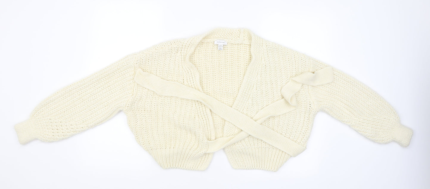 Topshop Womens Beige   Cardigan Jumper Size XS