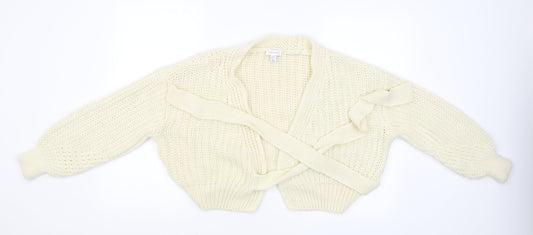 Topshop Womens Beige   Cardigan Jumper Size XS