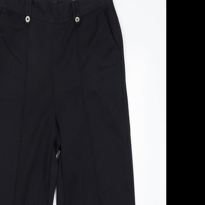 Preworn Womens Blue   Capri Trousers Size 14 L22 in