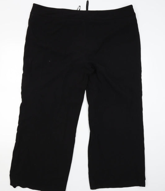 Debinhams Womens Black   Jogger Trousers Size M L25 in