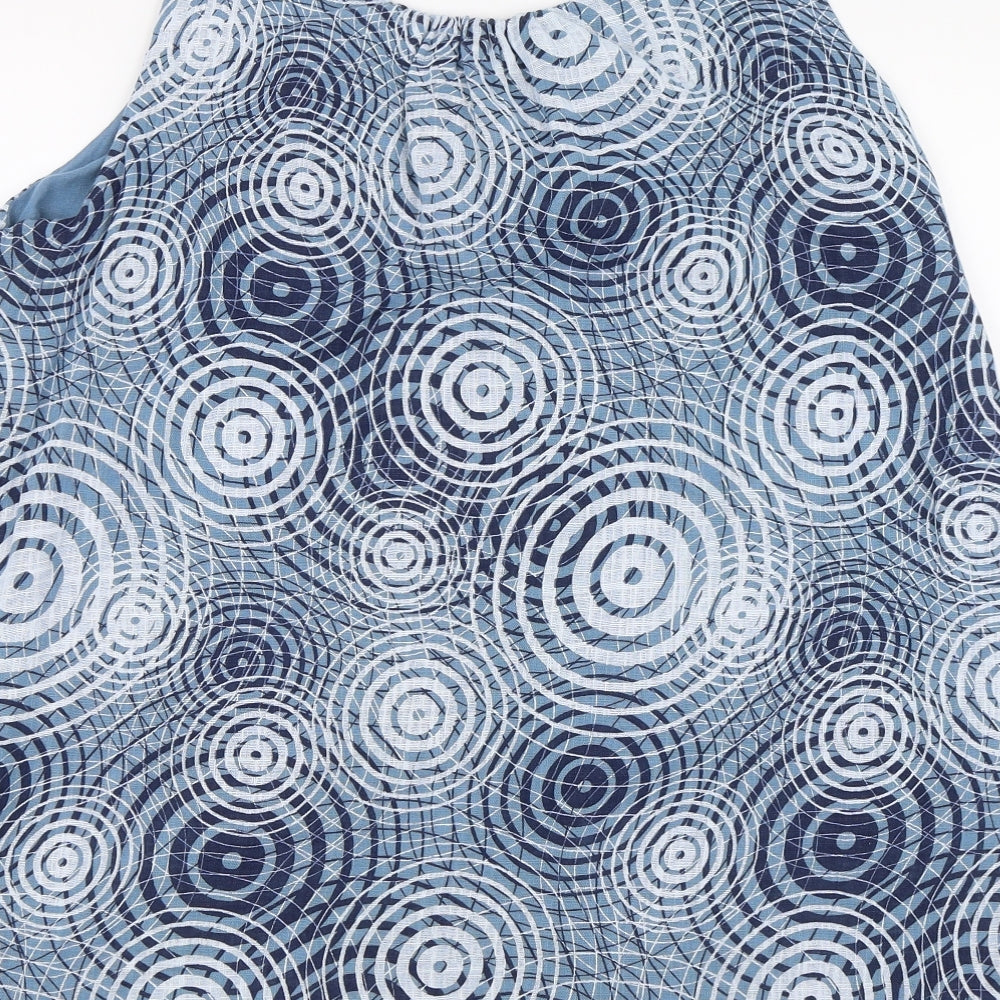 Sevenstyle Womens Blue   Basic Blouse One Size